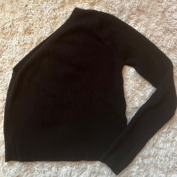 ZARA one shoulder knit top, S - Picture 1 of 2